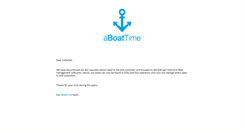 Desktop Screenshot of aboattime.com